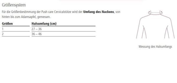 Ofa Push care Cervicalstütze Halsbandage bietet der Halswirbelsäule guten Halt