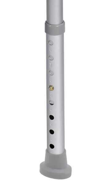 RIDDER Bad-Stuhl Sam, höhenverstellbar, weiß, rutschhemmende Sitzfläche