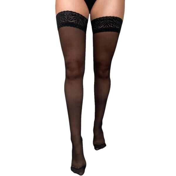 SupCare Premium atmungsaktive Oberschenkel Stützstrümpfe Nylon KKL1 versch. Farben