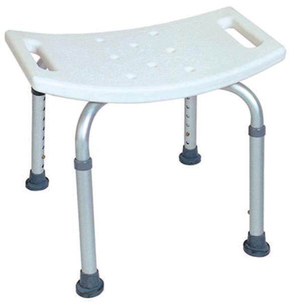 Rehaforum Duschbank RFM ohne Rückenlehne mit rutschhemmender Sitzfläche