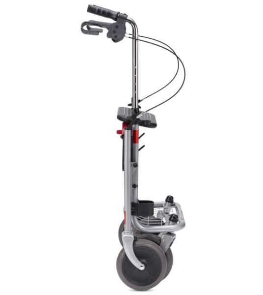 Bischoff & Bischoff Senio Standard-Rollator mit beidseitig Bremsen und faltbar inkl. Zubehör