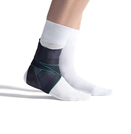 Ofa Push med Aequi flex Knöchelorthese zur Behandlung akuter Verletzungen der Außenbänder