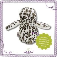 Vorschau: welliebellies® "Eule groß" Wärmekuscheltier mit Bio-Hirse-Füllung, spendet bis zu 90 min Wärme