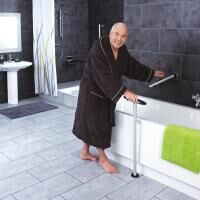 Vorschau: RIDDER Badewannen-Einstiegshilfe Zac mit rutschhemmenden und ergonomisch gestalteten Griffen