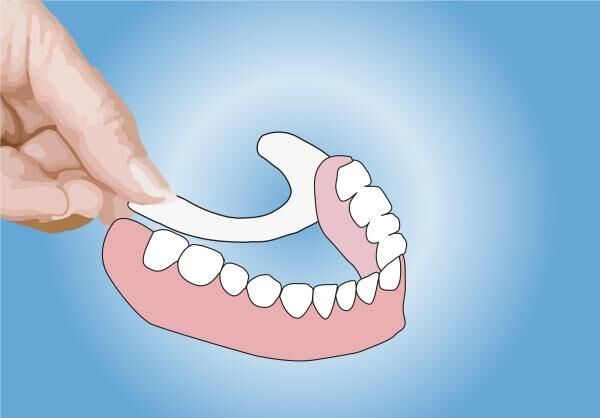 Vital Comfort Prothesen-Haftpolster für den Unterkiefer im 60er Pack