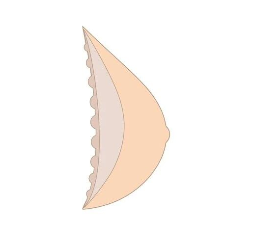 amoena Energy Light 2S Brustprothese tawny, Leichtprothese, mittlere Brustform, symmetrisch