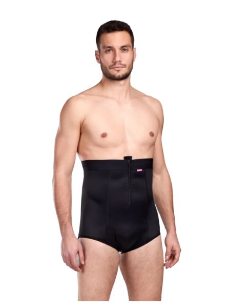 lipoelastic VHMS Comfort postoperative Kompressionswäsche mit Hygieneöffnung u. Reißverschluss