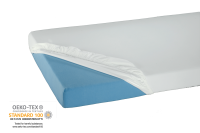 suprima 3528 Inkontinenz Spannbetttuch aus Polyurethan Urinundurchlässig Größe 100 x 200 x 20 cm