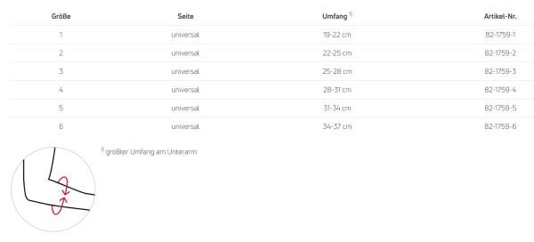 DONJOY® EpiForce® Ellenbogenbandage mit Epicondylitis-Pelotten und Gurtsystem