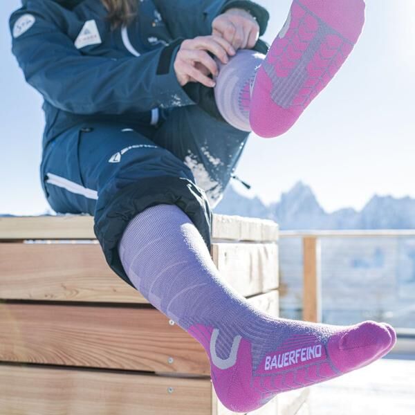 Bauerfeind Sports Ski Touring Compression Socks Skisocken mit Kompression, Damen