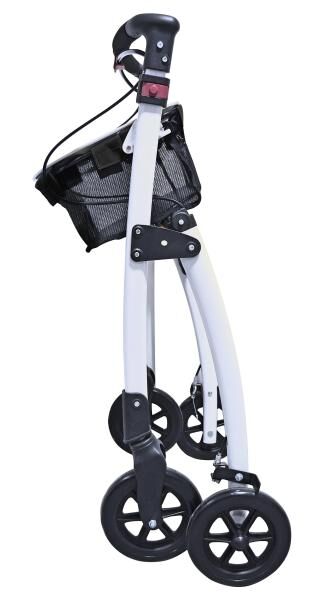 RIDDER Wohnraum-Rollator Pit zusammenklappbar mit Hand- und Feststellbremse