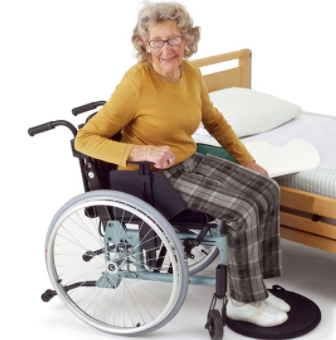 etac Pediturn Transferhilfe Drehscheibe für den Fußboden, Durchmesser Ø40 cm, belastbar bis 150 kg