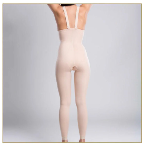 lipoelastic VB Variant postoperatives Kompressionsmieder, abnehmbare und verstellbare Träger