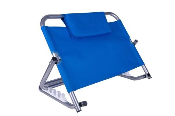 ANTAR Bett-Rückenstütze mit verschiedenen Neigungswinkel u. strapazierfähiger Stoff, Rückseite: 50 x