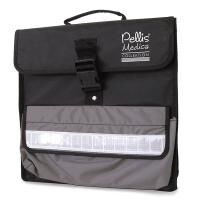 Pellis Medica Rolli Bag für Rollstühle 36x36 cm schwarz-grau aus hochwertigem Nylonmaterial