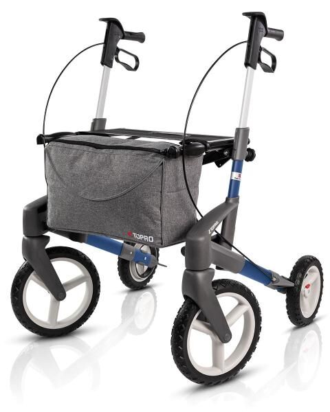 Topro Olympos ATR Premium-Rollator für den Außenbereich mit Offroad-Rädern