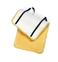 Vorschau: MORITZ REHA-HILFEN Anti-Dekubitus-Rollstuhlauflage 40 x 85 cm aus echtem Lammfell