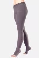 COMPRESSANA Forte Pro Knie-Kom­pres­sions­strüm­pfe mit offener Fußspitze u. elastischen Flachnähten