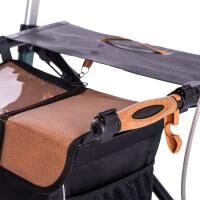 Vorschau: SALJOL CR54 faltbarer Carbonrollator mit Gangschaltung und Bremsen inkl. Einkaufstasche