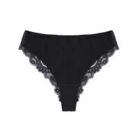 Vorschau: dais Periodenunterwäsche Brazilian Daily mit Spitze u. Einlage, für leichte Tage, 3er Bundle Schwarz