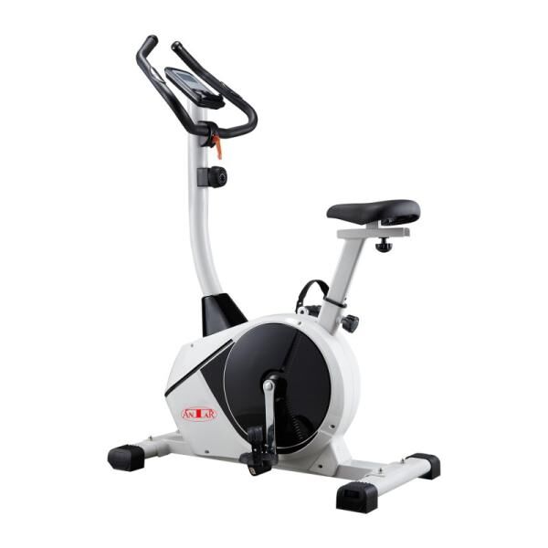 ANTAR magnetisches höhenverstellbares Ergometer Fitnessbike/Heimtrainer mit Computer und Pulsmessung