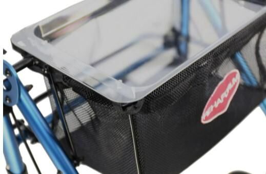 Rehaforum Actimo Home Rollator für Innen, wendig und schmal, Blau