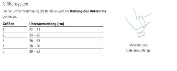 Ofa Dynamics Plus Ellenbogenbandage, Silikonpelotten sorgen für eine gleichmäßige Druckverteilung
