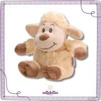 welliebellies® "Lamm groß" Wärmekuscheltier mit Bio-Hirse-Füllung, spendet bis zu 90 min Wärme