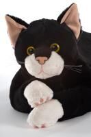 Vorschau: RobiCare® interaktive Therapiekatze "schwarz-weiß" Demenz-Plüschtier, mit Bewegungssensor