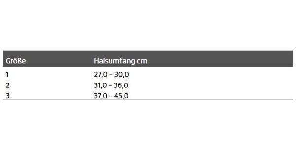 THUASNE CICATREX postoperative Kompressions-Kinnschlinge mit Klettverschluss u. flachen Nähten
