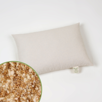 Vorschau: Mudis Reise-Kinderkissen 30 x 45 cm, Füllung: Hirseschalen, Schafschurwolle und Zirbenholz