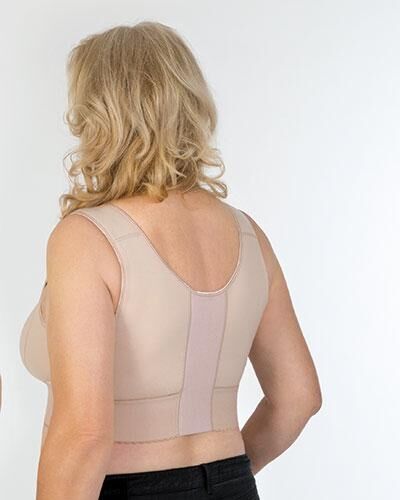 ABC Breast Care BH Compression Bandage Kompressions BH mit Prothesentaschen nicht gemoldet