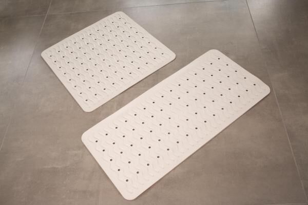 RIDDER Duscheinlage Playa 54 x 54 cm mit Saugnäpfen aus 100% synthetischem Kautschuk
