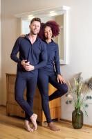 Vorschau: Moser Herren Zipper-Shirt mit langem Arm und Reißverschluss 100 % Merino-Wolle