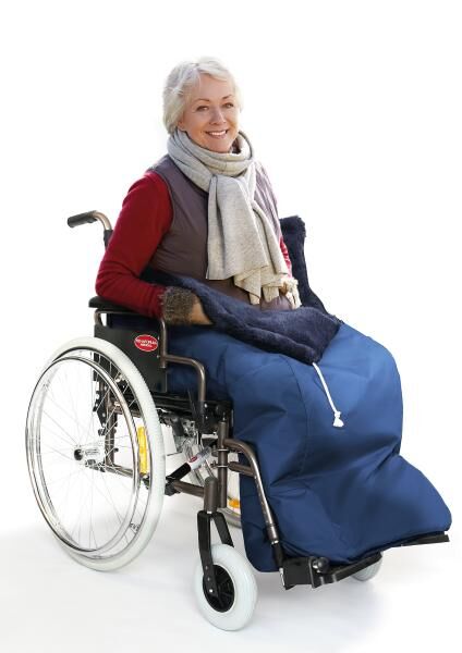 Rehaforum Webpelz Schlupfsack RFM wind- und wasserabweisend, mit Reißverschluss, Gr. 4