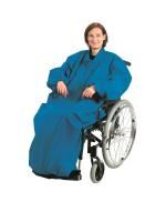 MORITZ REHA-HILFEN Regencape mit Arm navy blue für Rollstuhlfahrer