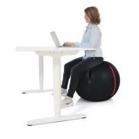 Vorschau: ARTZT Gymstick Office Ball 75 cm gesund sitzen im Büro oder Zuhause inkl. Pumpe und Übungsposter