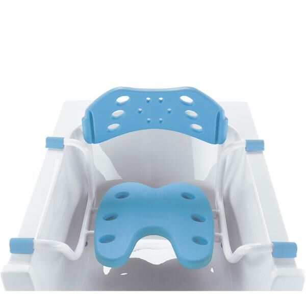 BISCHOFF & BISCHOFF Barbados Badewannen-Sitz inkl. Hygieneausschnitt, belastbar bis 120 kg