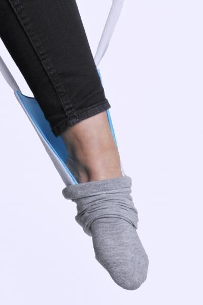 Rehaforum Sockenanzieher RFM mit Nylon und Frottee