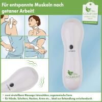 Vorschau: Vital Comfort Handmassagegerät Mini batteriebetrieben bringt Entspannung für müde Muskeln