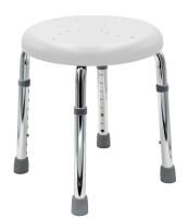 Vorschau: RIDDER Bad-Hocker Go höhenverstellbar in 8 Stufen mit rutschhemmenden Fußstopfen und Sitzfläche