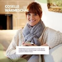 Vorschau: COSELLE Wärmeschal mit Bio-Hirse Füllung, spendet Hals, Nacken und Brust bis zu 90 min Wärme