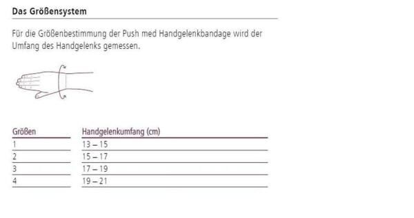 Ofa Push med Handgelenkbandage bietet ein hohes Maß an Halt und Schutz am Handgelenk