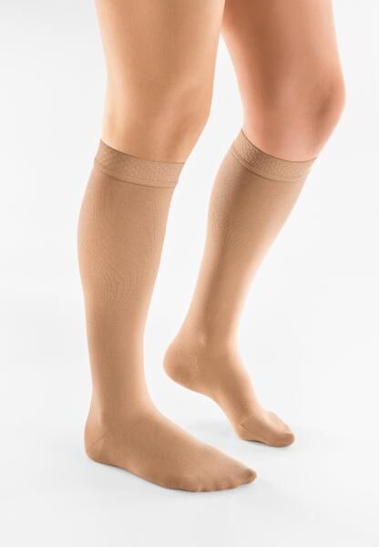 L&R SWISSLASTIC Venosan 3000 Cotton halbtransparente Kompressionsstrümpfe mit Baumwolle versch. Läng