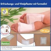 Vorschau: Gina Su Bambuspflaster mit Lavendelduft - 120 Stück im praktischen 10er Päckchen