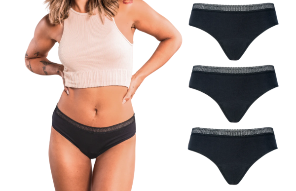 SELENACARE Periodenunterwäsche Organic Slip mit anschmiegsamer, zertifizierter Baumwolle