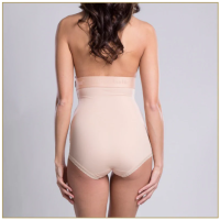 Vorschau: lipoelastic VH Comfort postoperatives Kompressionsmieder mit Reißverschluss u. breiten Gummiband