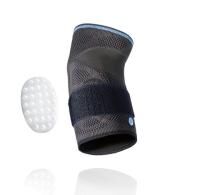 Vorschau: Ofa Dynamics Plus Ellenbogenbandage, Silikonpelotten sorgen für eine gleichmäßige Druckverteilung