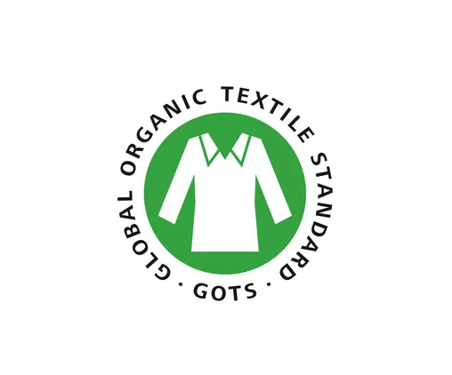 Mudis Bezug Stillkissen Satin natur 30 x 150 cm GOTS-zertifiziert, ohne Füllung