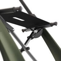 Vorschau: RUSSKA Overland faltbarer Carbon Offroad-Rollator mit Gummireifen und festen Vorderradgabeln